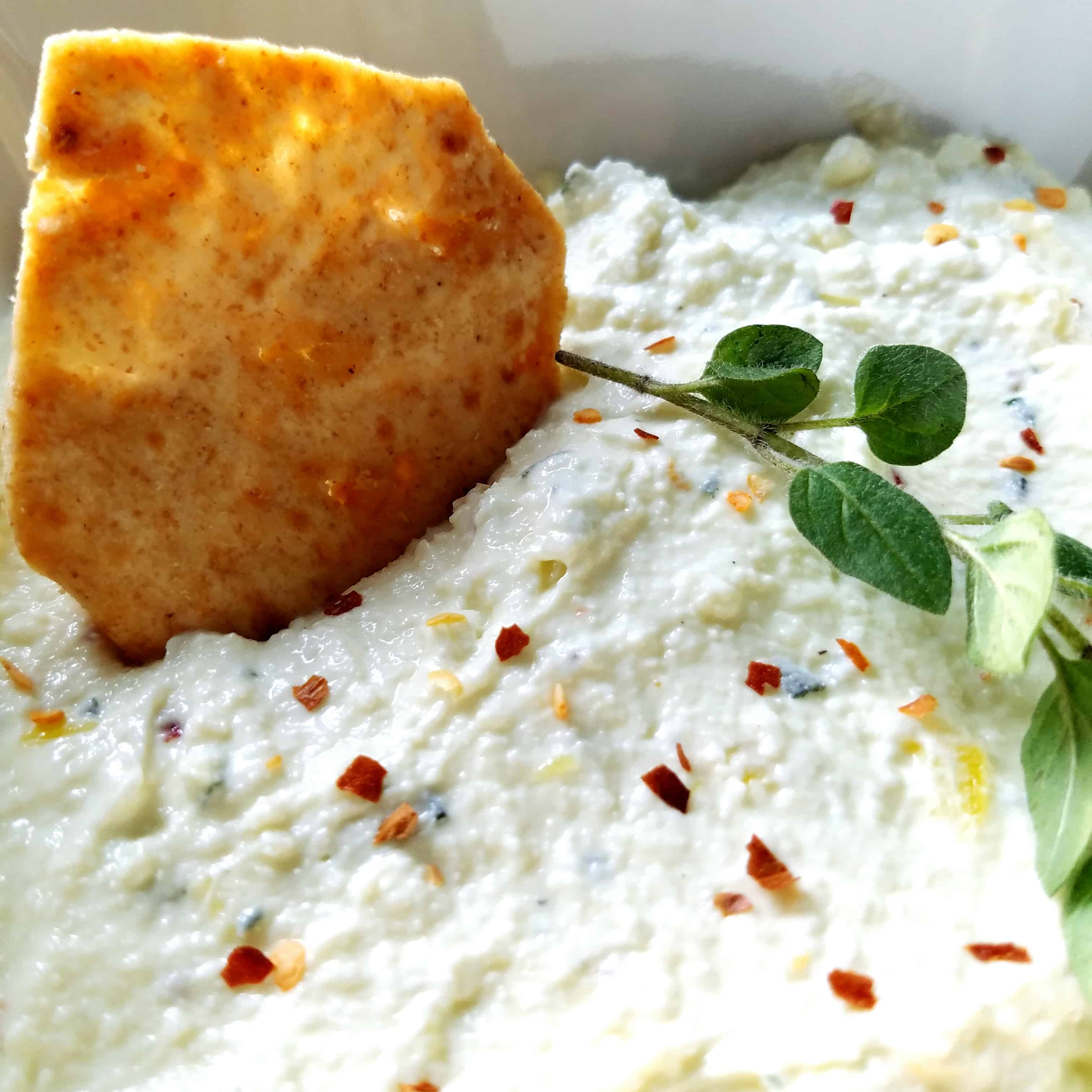 Htipiti (Greek Feta Dip) || Biscuits & Burlap