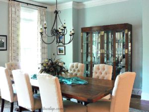 Southern Home Tour Dining Room in daytime