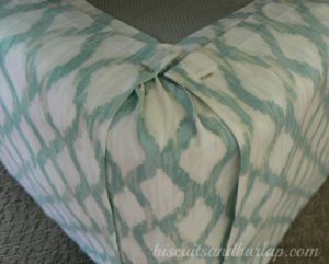 DIY Custom Bed skirt