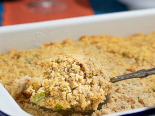 Southern Cornbread Dressing - Biscuits & Burlap