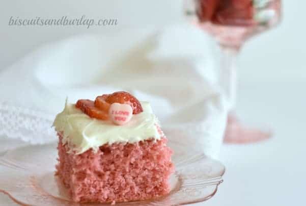 strawberry-cake