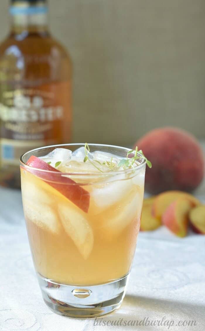 peach-bourbon