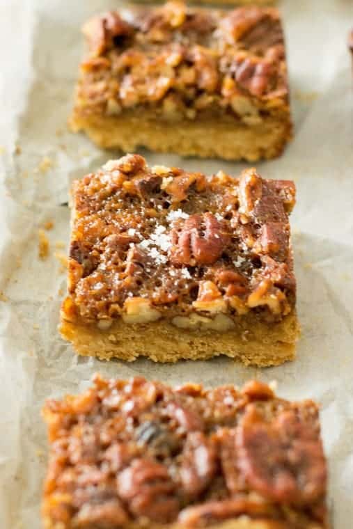 Brown butter makes this slab pecan pie outstanding