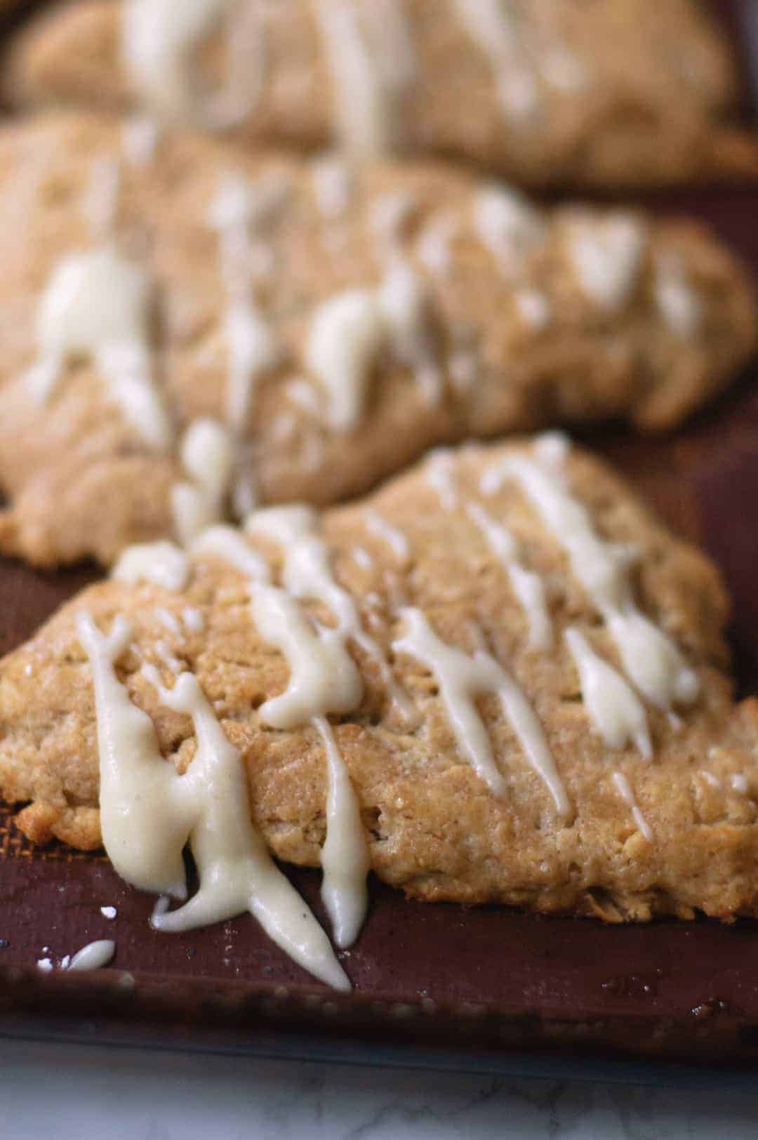 Brown Butter Pumpkin Seed Scones