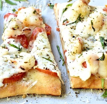 Lobster flatbread will impress your family and guests