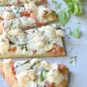 Lobster flatbread makes a hearty appetizer