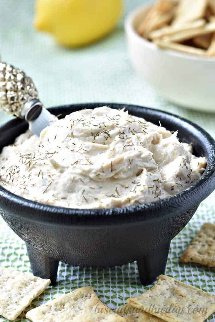 Smoked Fish Dip better than at your favorite beach bar from BiscuitsandBurlap.com