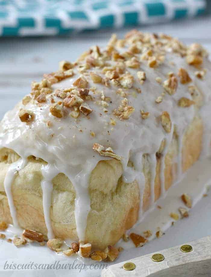 Cinnamon bread makes any morning special. From BiscuitsandBurlap.com