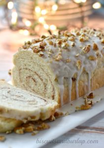 Cinnamon bread makes any morning special. From BiscuitsandBurlap.com
