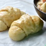 Homemade parmesan crescent rolls are easy enough for beginning bakers from BiscuitsandBurlap.com
