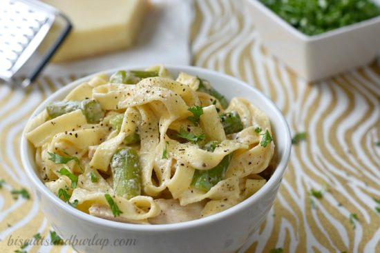 Chicken Asparagus Pasta