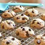 Cookies with coconut, chocolate chips, brown butter and sea salt
