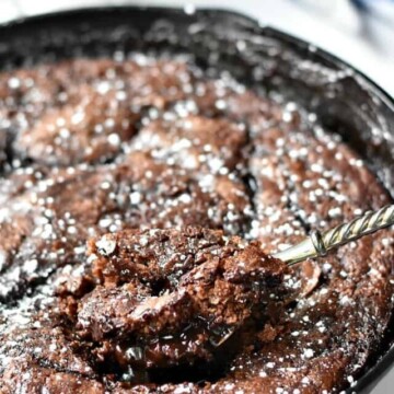 Hot Fudge Pudding Cake is simple and easy. From BiscuitsandBurlap.com