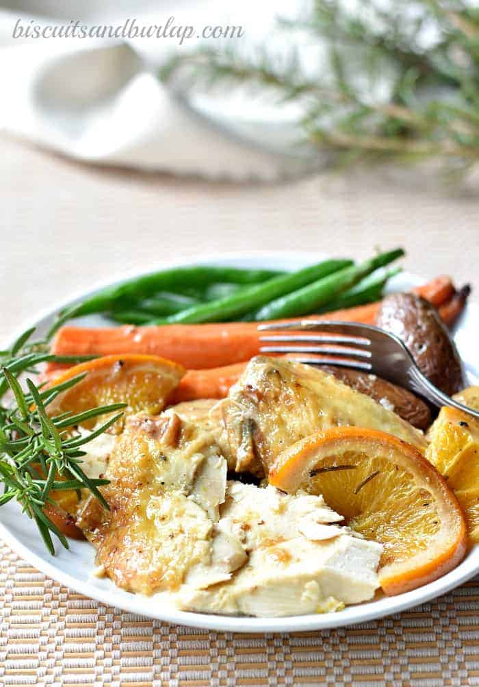 Citrus Rosemary Roasted Chicken