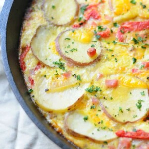 Ham and Potato Frittata