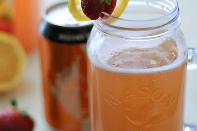 strawberry shandy