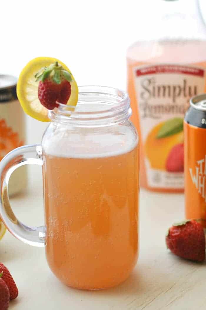 strawberry shandy