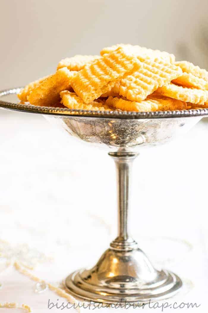 cheese-straws are the perfect southern treat