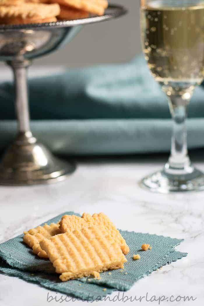 cheese straws are the perfect southern treat