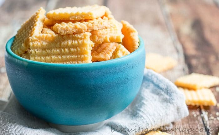 cheese straws are the perfect southern treat