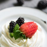 Mini Pavlova desserts are something special. From BiscuitsandBurlap.com