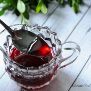 Blackberry Syrup from Biscuits & Burlap