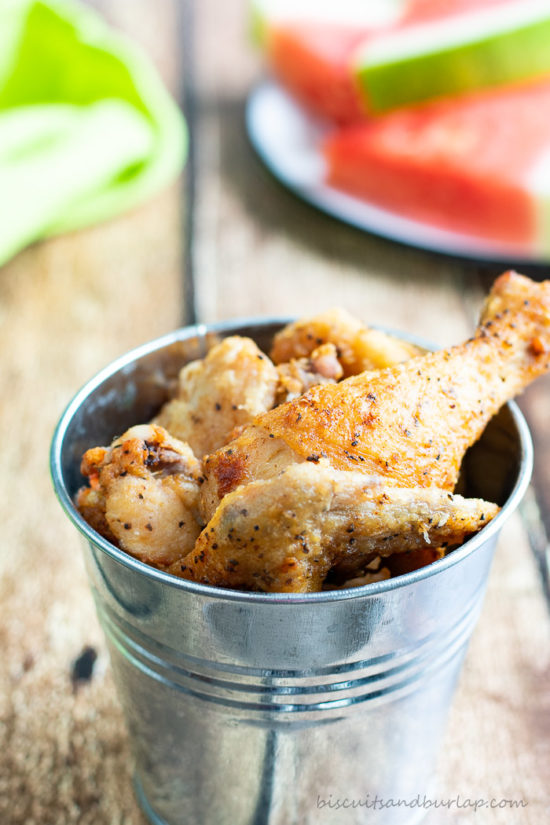 Fried Chicken like your grandma made. From BiscuitsandBurlap.com