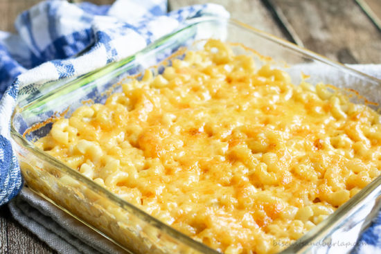 Southern Style Macaroni and Cheese from BiscuitsandBurlap.com