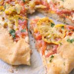Tomato goat cheese galette from bsicuitsandburlap.com