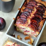Spiced Plum Coffee Cake from Biscuits & Burlap