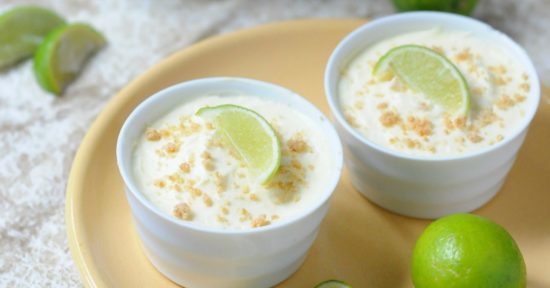 Key Lime Pie Pudding Shots from Biscuits and Burlap