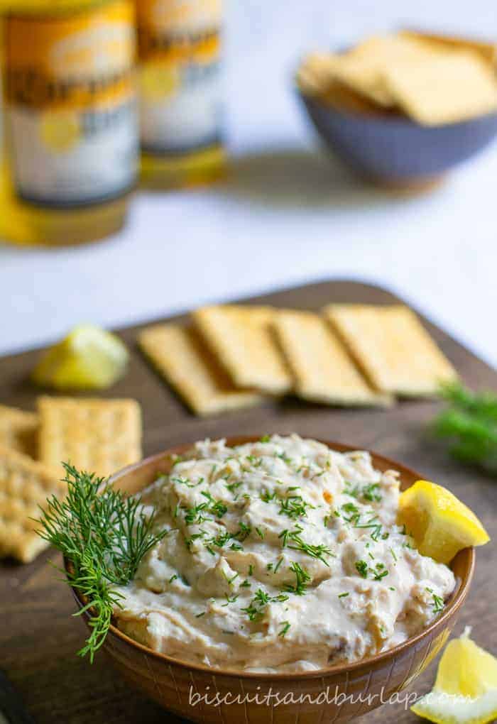 Smoked Fish Dip can be made any type of smoked fish.