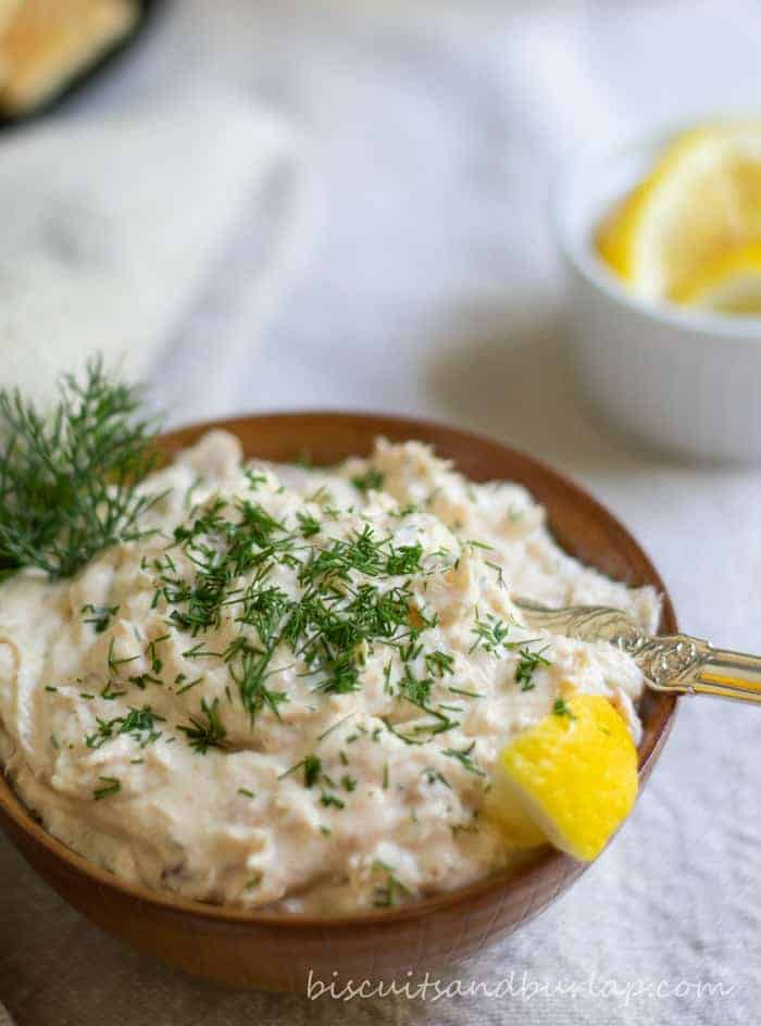 Smoked Fish Dip can be made any type of smoked fish.