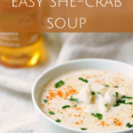 pin image for easy crab soup