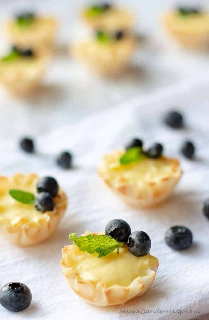 mini lemon tarts are perfect small bite sweets for any occasion