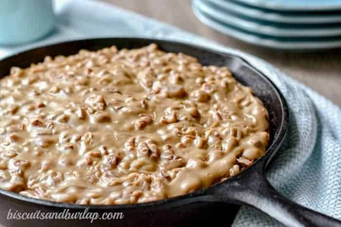 Sweet Potato Cake with Pecan Praline Icing.