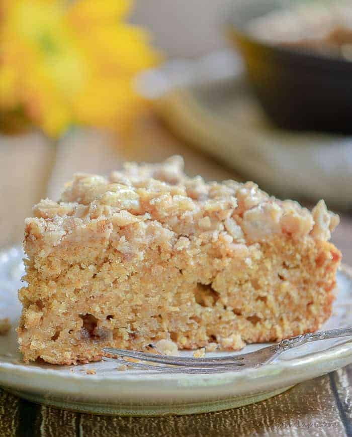 Sweet Potato Cake with Pecan Praline Icing.