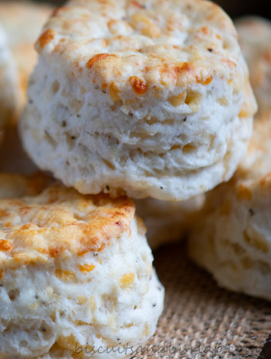 Asiago Cheese & Black pepper biscuits have just 4 ingredients!