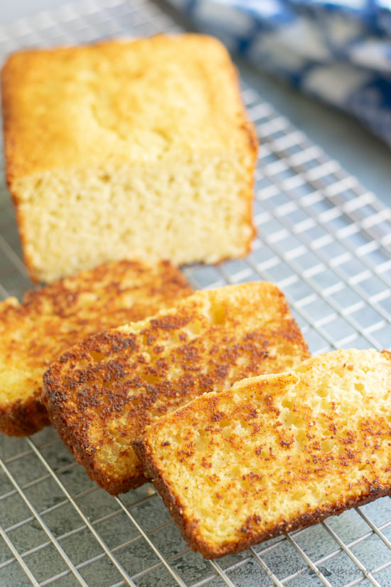 toasted cornbred takes an old favorite to new levels of yum!