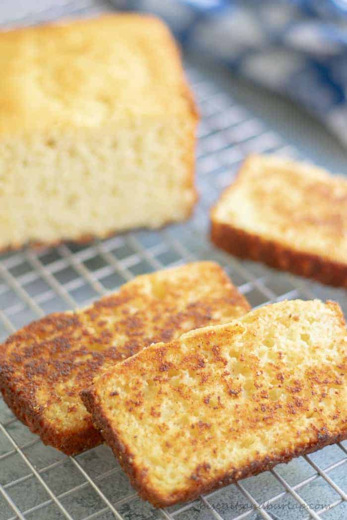 Toasting this great cornbread recipe takes it to new levels of yum!