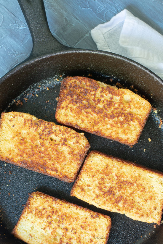 toasted cornbred takes an old favorite to new levels of yum!