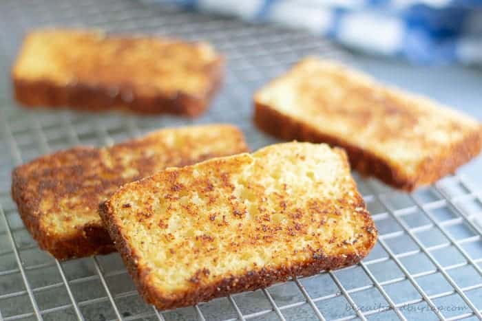 toasted cornbred takes an old favorite to new levels of yum!