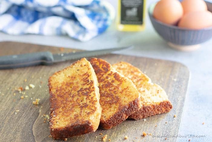 Toasting this great cornbread recipe takes it to new levels of yum!