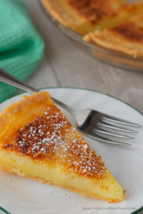 Buttermilk Pie