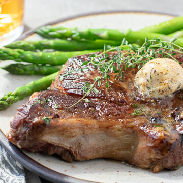 steak butter on steak