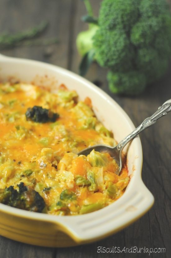 low carb broccoli casserole