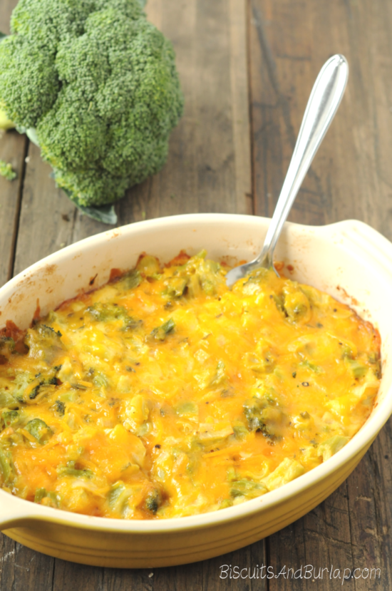 low carb broccoli casserole