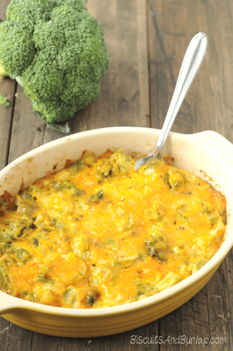 low carb broccoli casserole