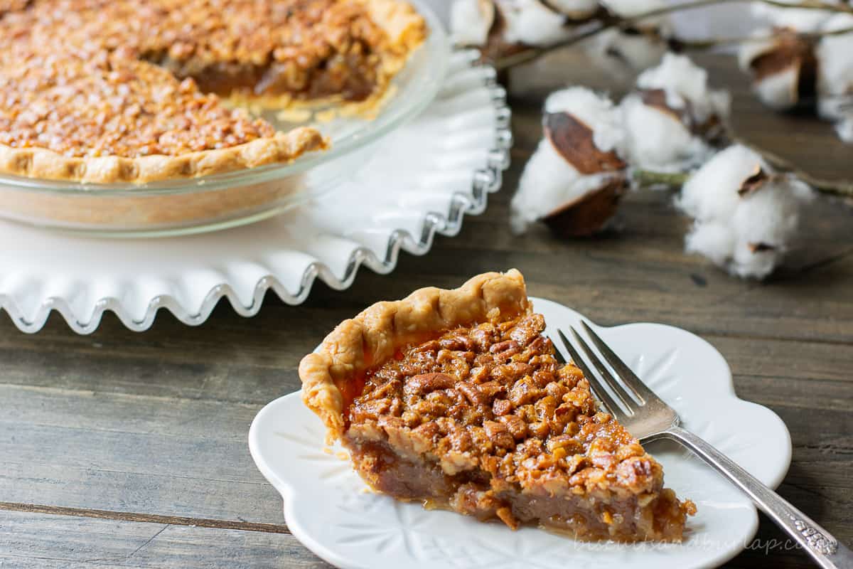 Classic Pecan Pie (Southern Style) Biscuits & Burlap