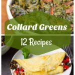 collard greens collage